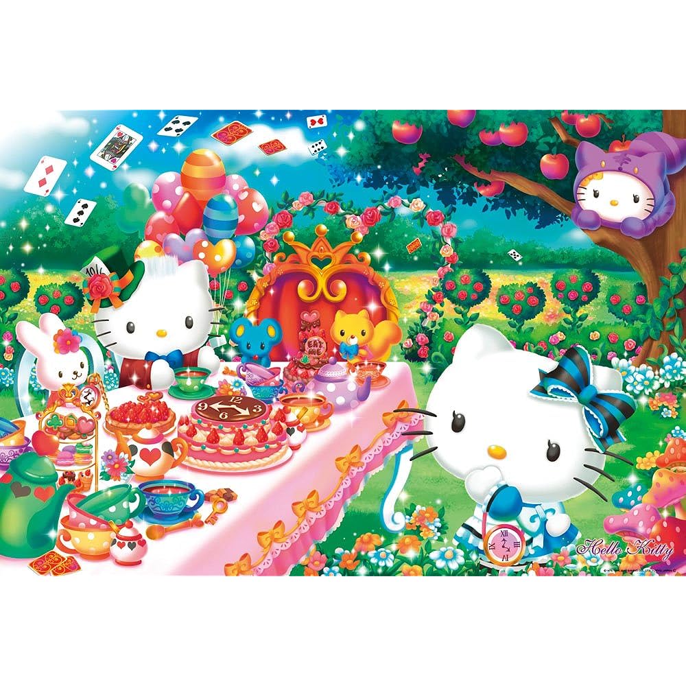 1000 Piece Jigsaw Puzzle Hello Kitty Tea Party (49x72cm)