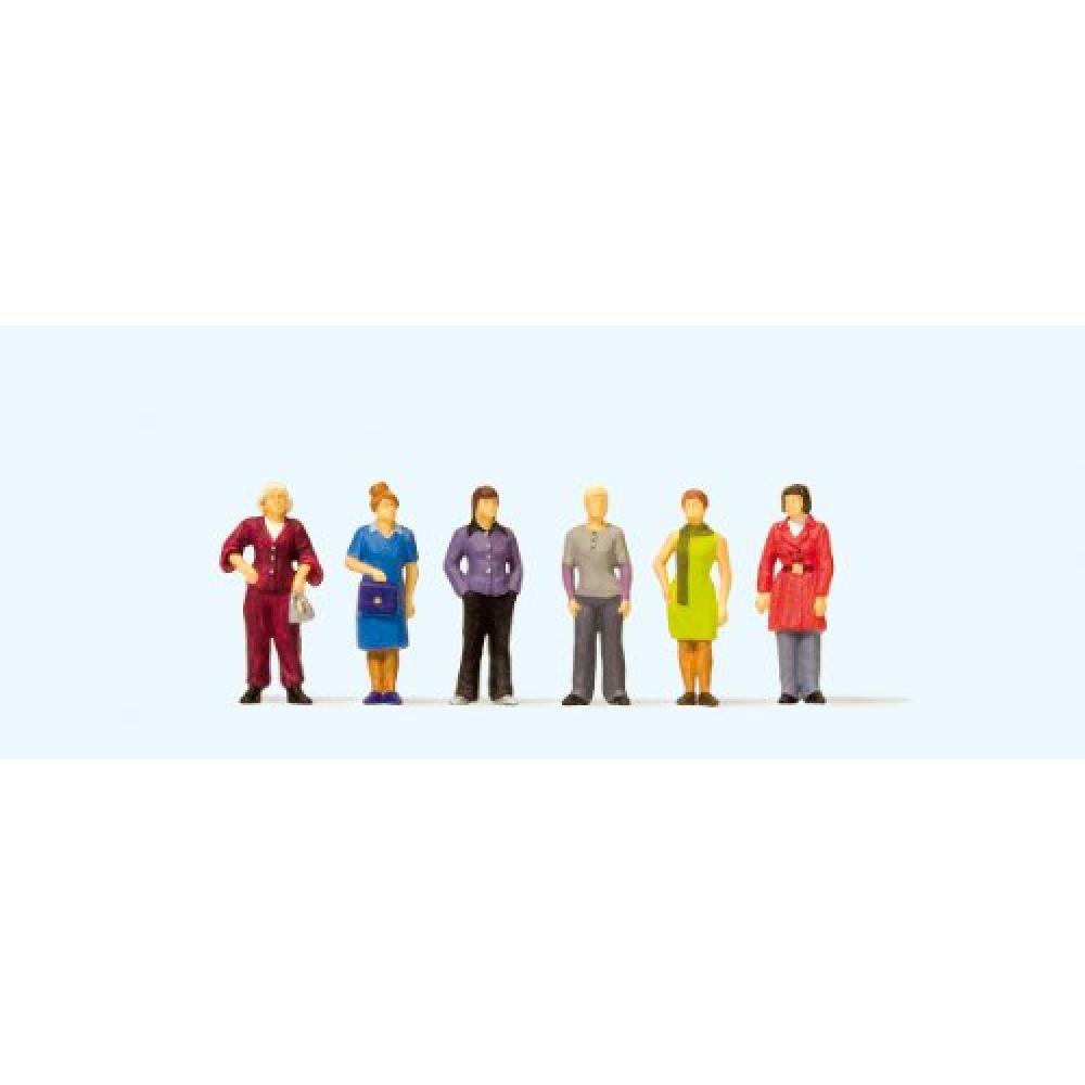 Women who stand up Painted finished product HO(1/87) 10629