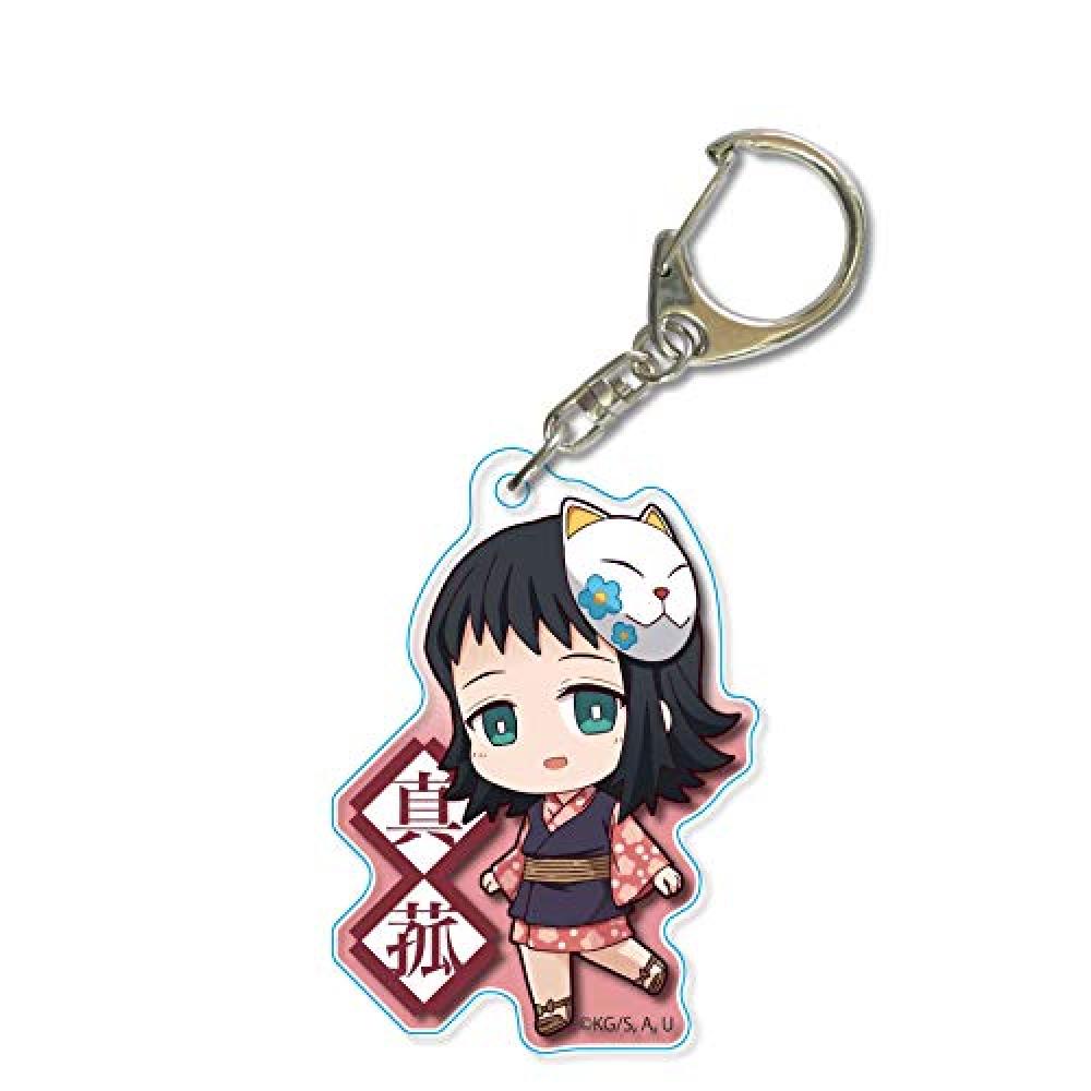Blade of Onimetsu wild rice Teku graft acrylic key chain second edition