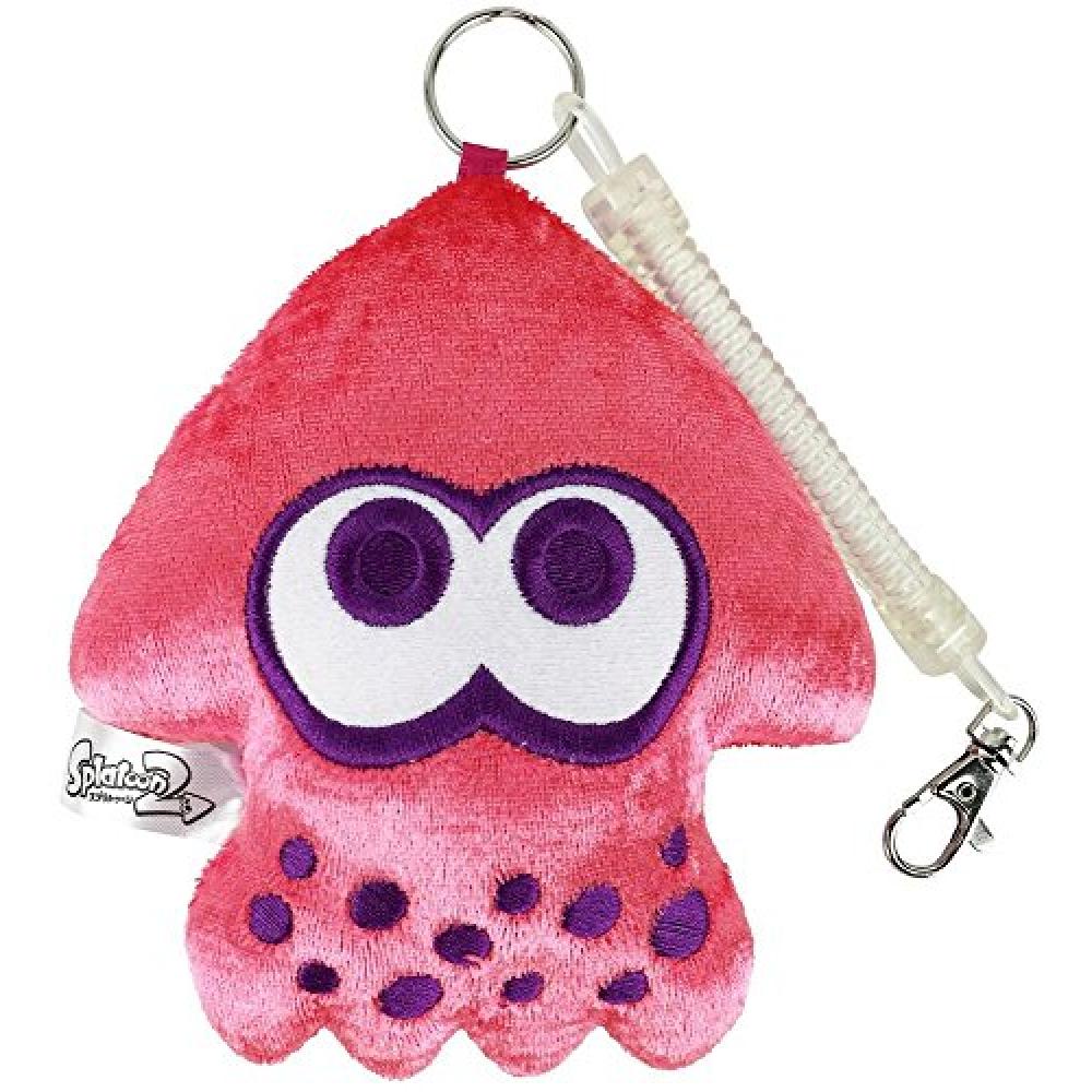 Splatoon 2 die-cut path case pink