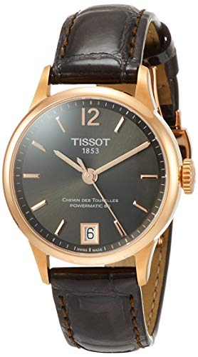 TISSOT [Tissot] Watches Schmann De Tourelle Automatic Leather  T0992073644700 Ladies Brown - want.jp