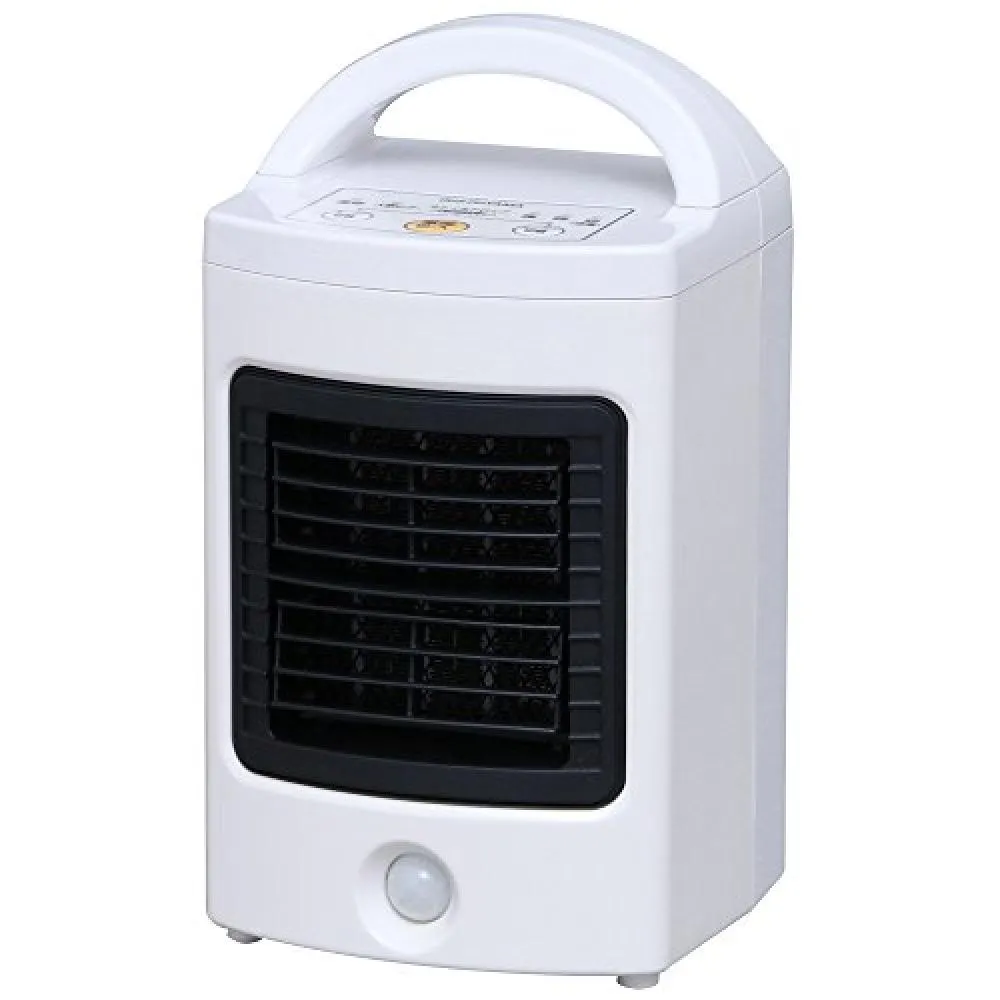 Iris Ohyama Iris Ohyama Ceramic Fan Heater Human Sensor Under Desk Pearl White Jch D0t W Want Jp