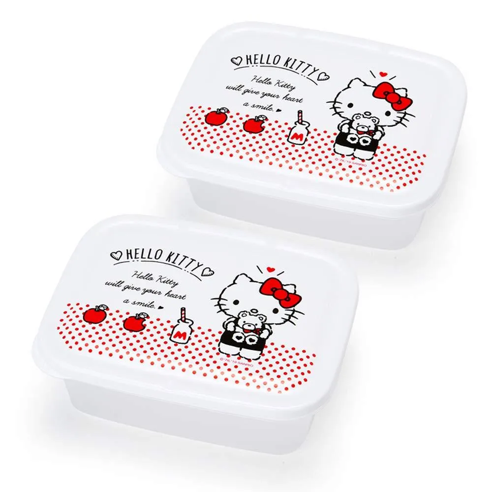 Sanrio Hello Kitty Lunch Box 2 pieces available