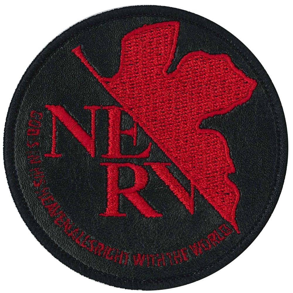 Iroha ism Evangelion Eva emblem Nerv mark black iron adhesive EVA1000-EVA04