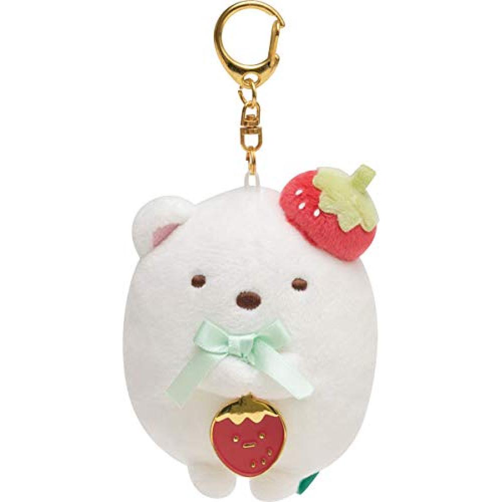 Sumikko Gurashi Cafe Sumikko de Ichigo Fair Burasage Plush Shirokuma MY64301