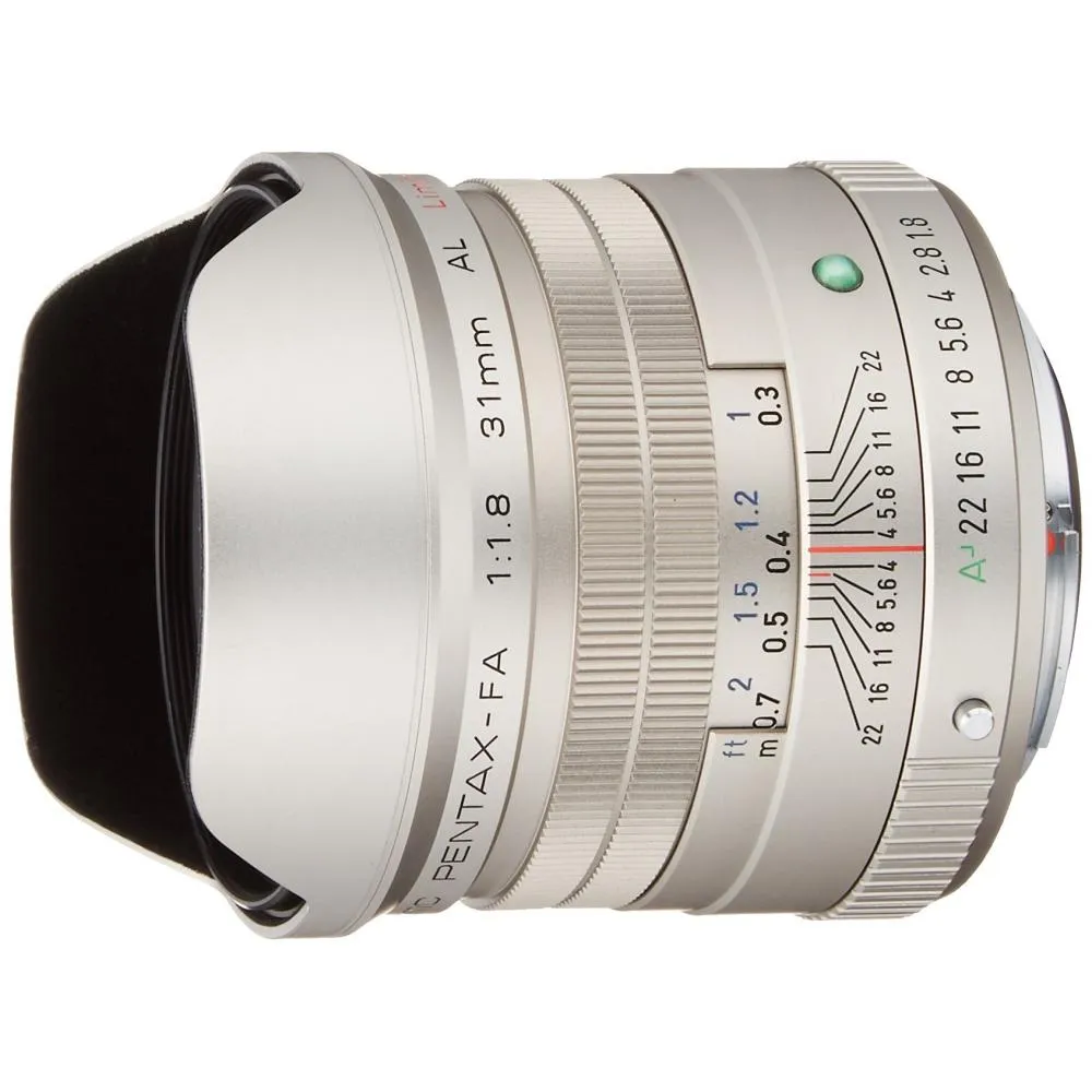 Pentax Pentax Limited Lens Wide Angle And The Standard Single Focus Lens Fa31mmf1 8al Limited Silver K Mount A Full Size Aps C Size 280 Want Jp