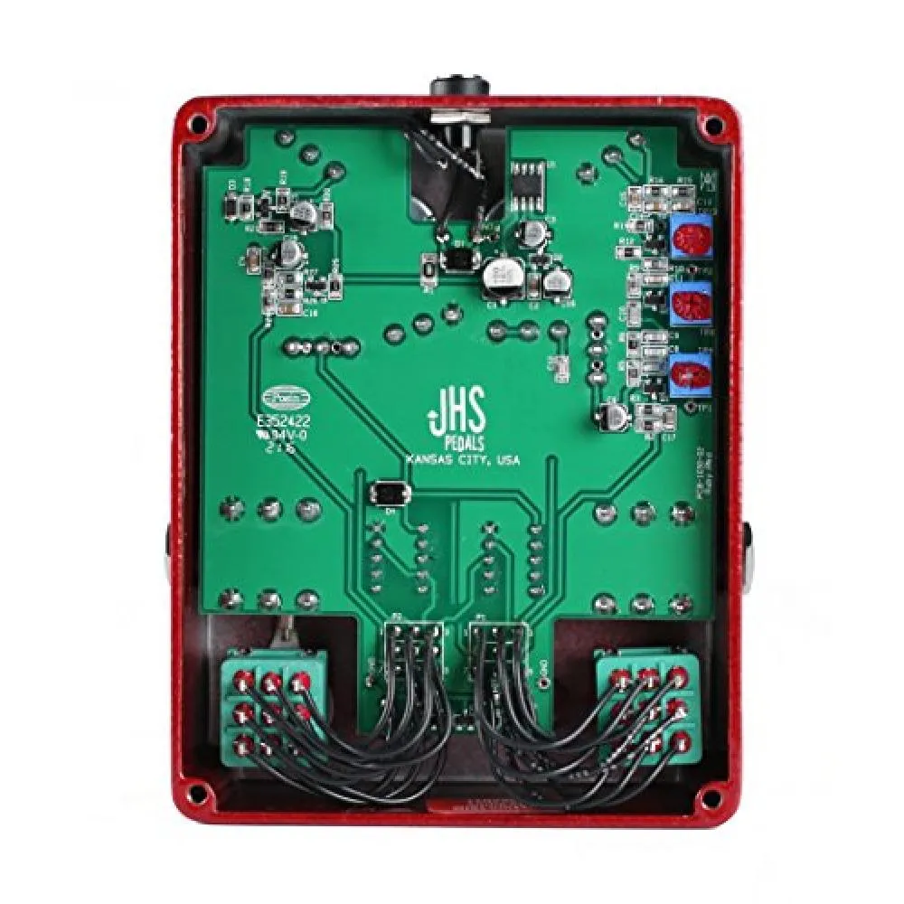 Jhs Pedals Jhs Pedals Jhs Pedals Effector Overdrive Booster Ruby Red Want Jp