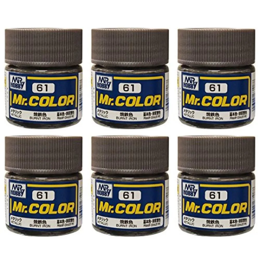 Gsi Creos Gsi Creos Mr Color C61 Grilled Tetsuiro Set Of 6 Want Jp