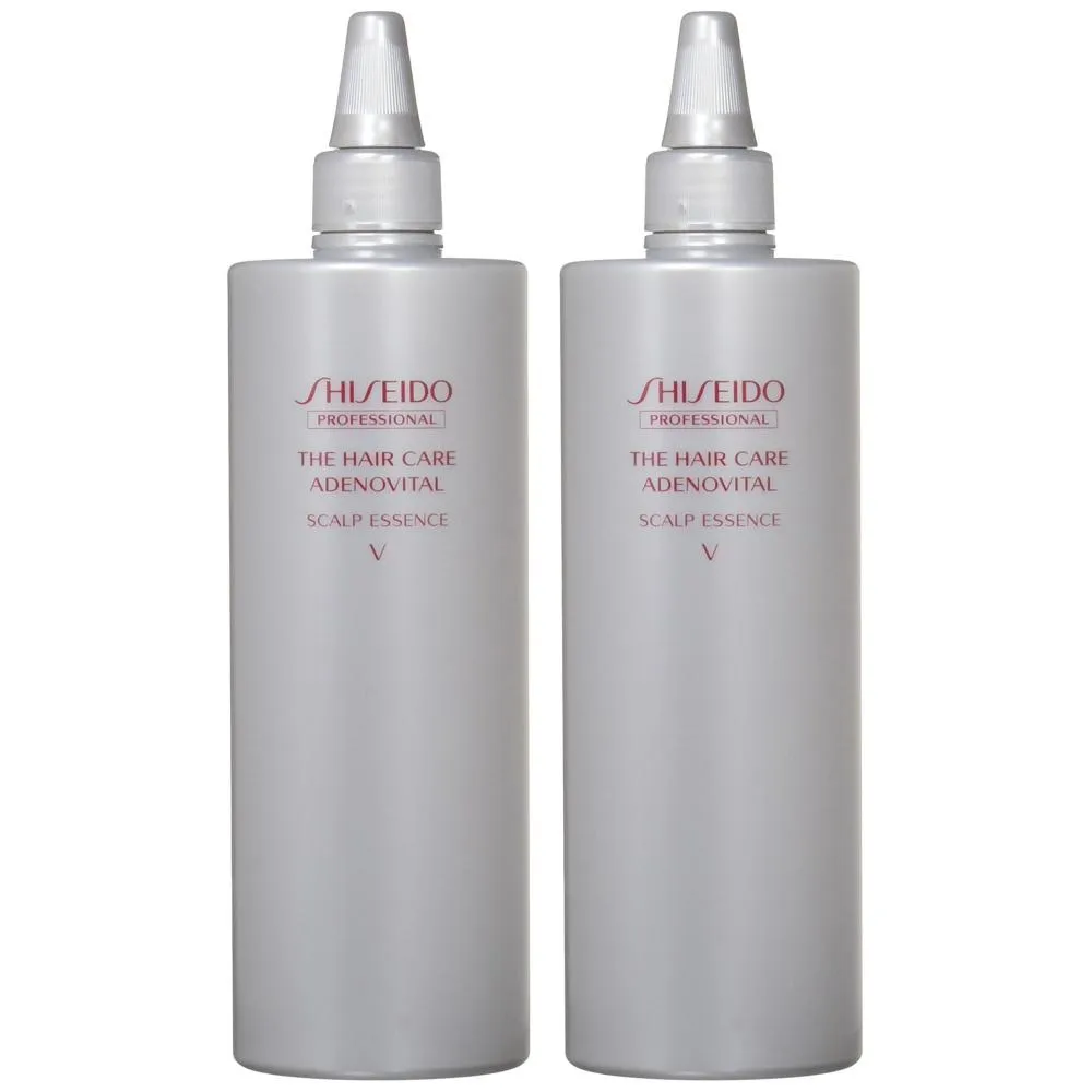 Adenovital Set Of 2 Refill For Shiseido Adenovital Scalp Essence V 480ml Refill Hair Growth Agent For Women Men Want Jp