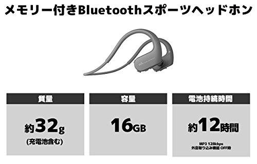SONY headphone-integrated Walkman W 