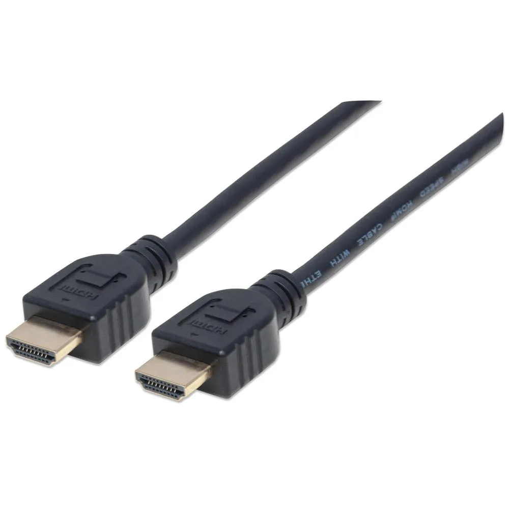 MANHATTAN High Speed HDMI Cable/Male to Male 1M Black MANHATTAN High Speed HDMI Cable/Male to Male 1M Black