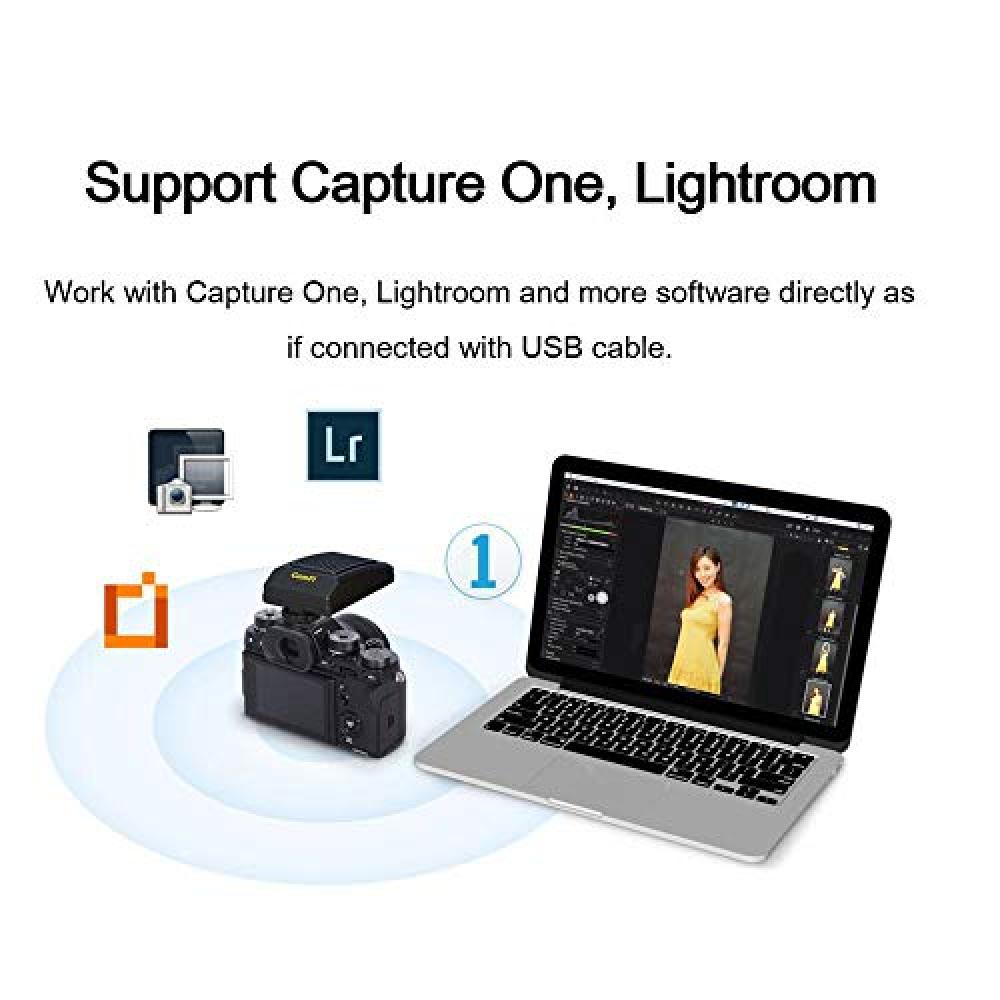 CamFi Display in CamFi Pro Plus wireless tethered shooting tool digital