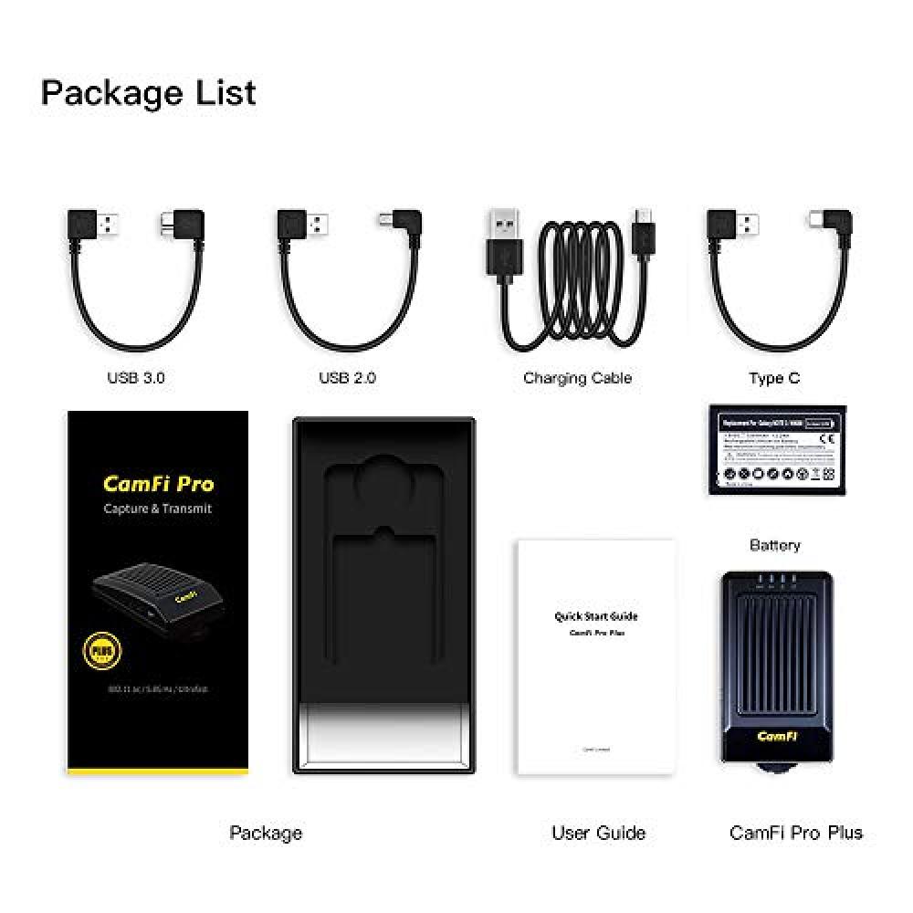 CamFi Display in CamFi Pro Plus wireless tethered shooting tool digital
