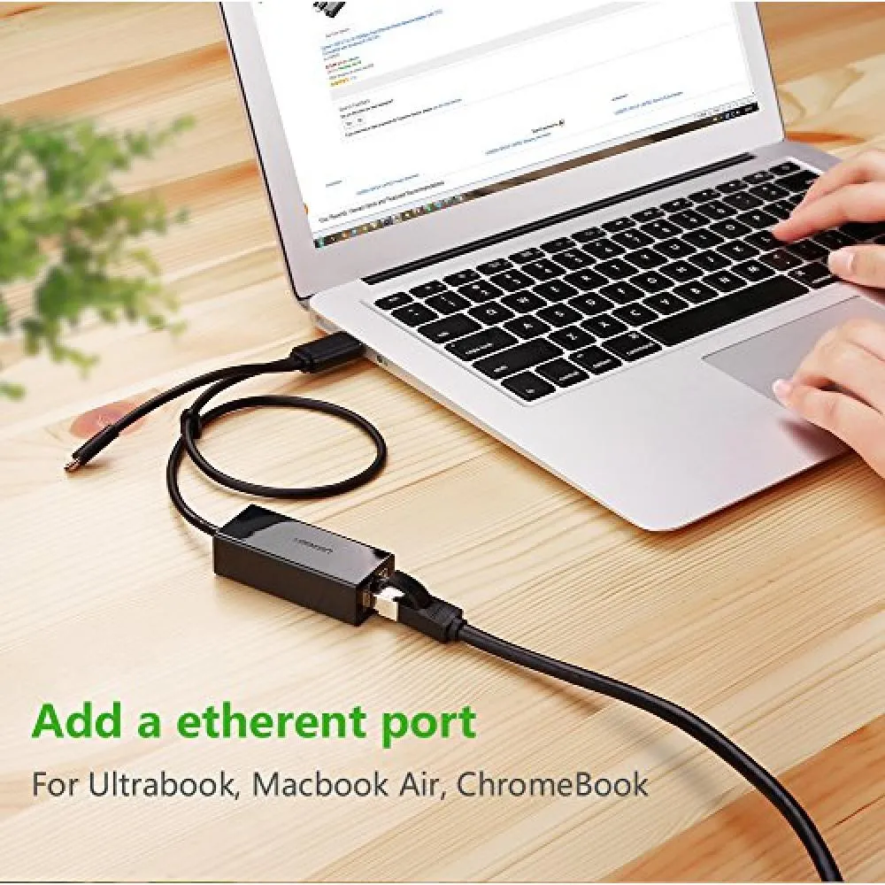 Ugreen Ugreen Usb Lan Adapter Wired 100mbps Microusb Otg Function Compatible With Nintendo Switch Wii Wii U Mac Windows Os Want Jp