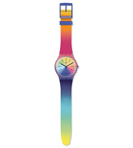 SWATCH Swatch Unisex Adult Analogue Quartz Watch with Silicone Strap  SUOK143 - want.jp