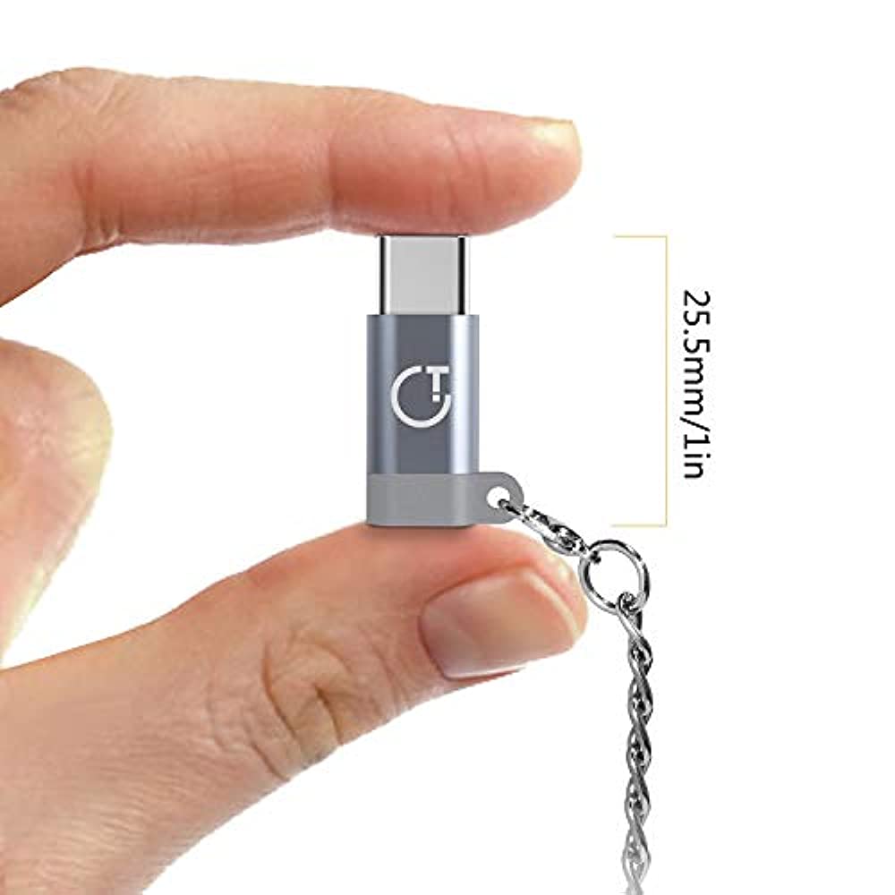 Gritin Gritin USB C Adapter,Type C Adapter, 4Pack HighSpeed Aluminum