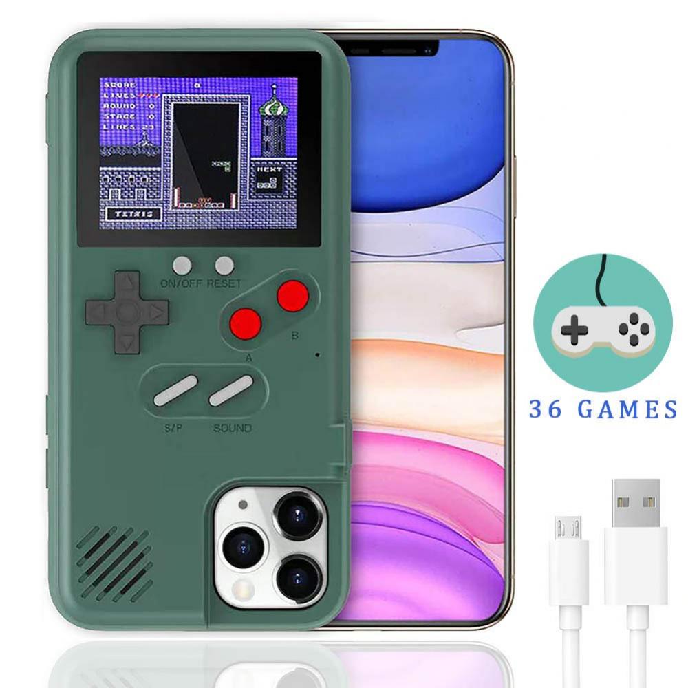 LucBuy LucBuy Gameboy Case for iPhone, Retro Protective Cover Self