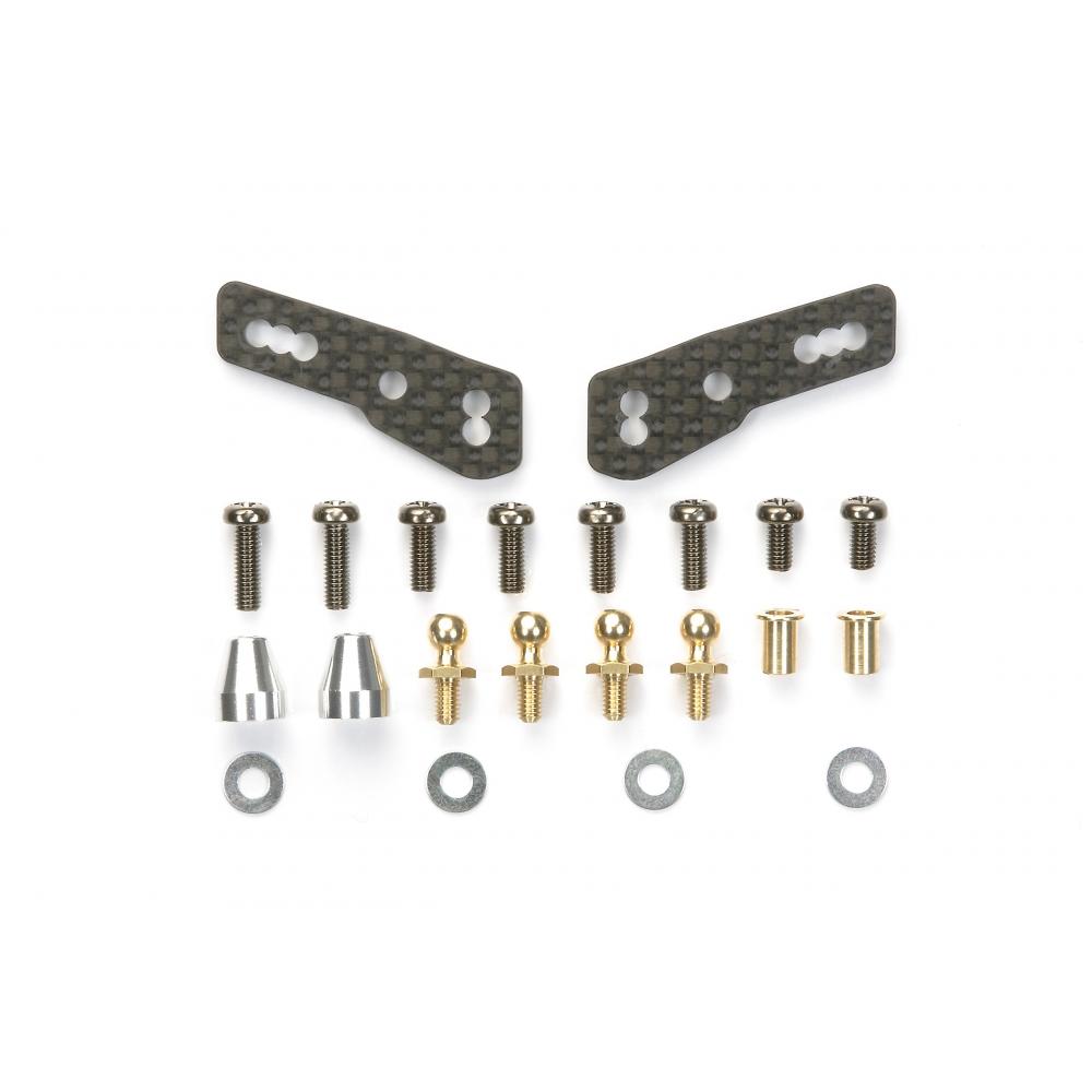 Tamiya Hop-Up Options No.1432 OP.1432 DT-02 Carbon Damper Stay (Rear) 54432
