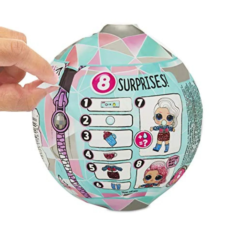 lol surprise winter disco globe