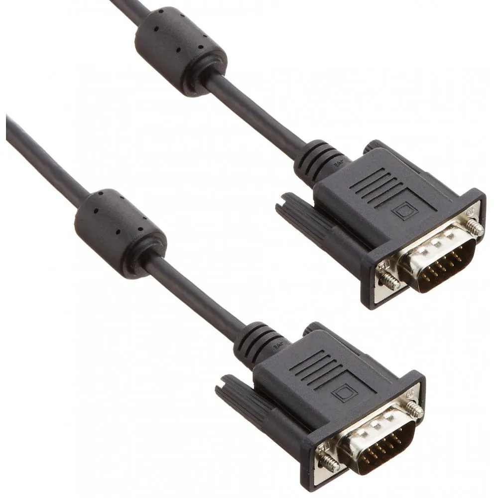 Buffalo Ibuffalo Display Cable Extra Fine D Sub15 Black With A D Sub15 Core 5 0m Bsdcv50bk Want Jp