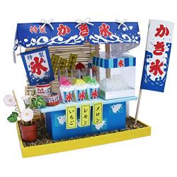 Billy 8537 Quality detail Showa Taiyaki Stall Shop Japanese Model Building Kit
