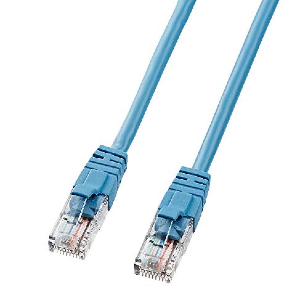 Sanwa Supply Enhanced Category 5 LAN cable 2m Blue LKB5Y-02BLN