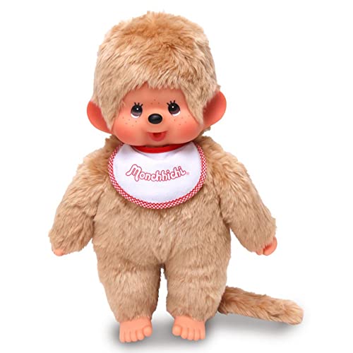 SEKIGUCHI Plush doll Premium Standard Monchhichi S Beige Girl japan import NEW SEKIGUCHI Plush doll Premium Standard Monchhichi S Beige Girl japan import NEW
