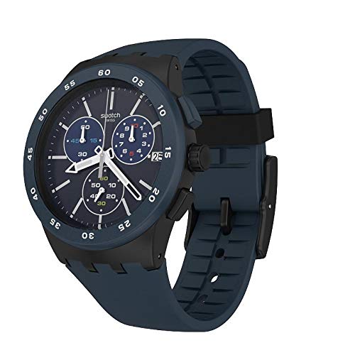 SWATCH [Swatches] Wrist Watch BLUE STEWARD Chrono Plastic CHRONO PLASTIC  SUSB417 Men\u0026#39;s - want.jp