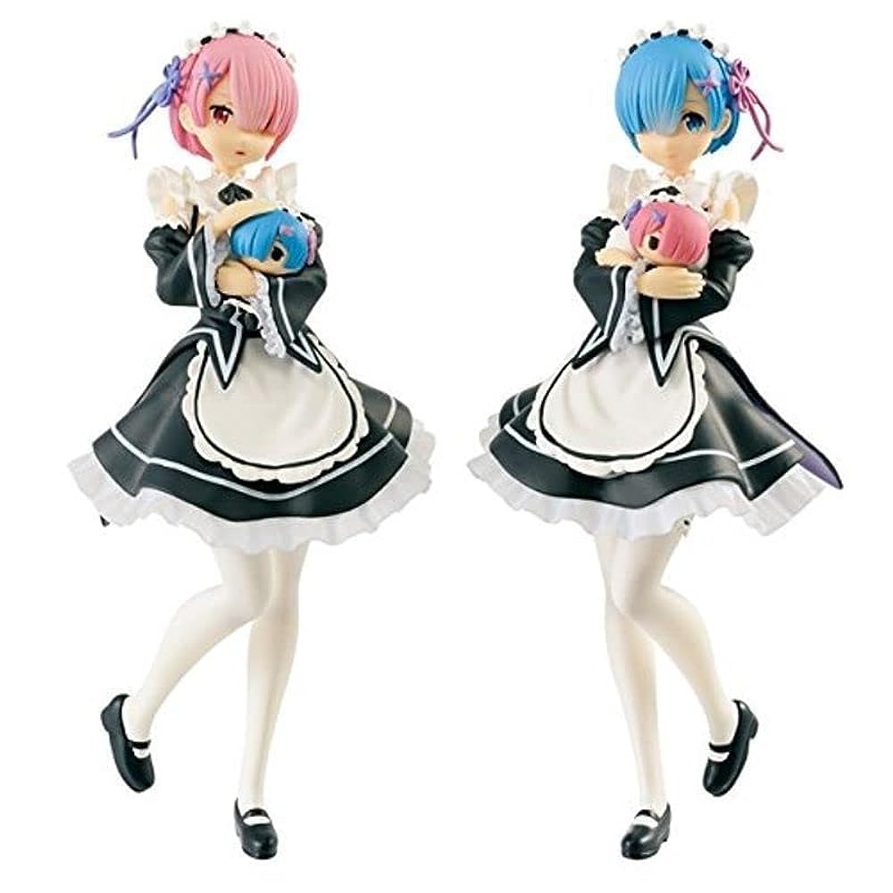 The most lottery Re:! Start from zero different world life Happy Birthday REM & RAM A prize Rem and ram figures