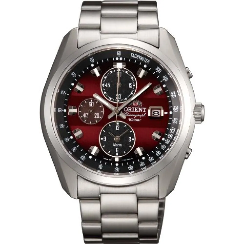 ORIENT ORIENT watch sporty NEO70's neo Seventies Horizon Horizon Solar  Chronograph WV0031TY Men's - want.jp