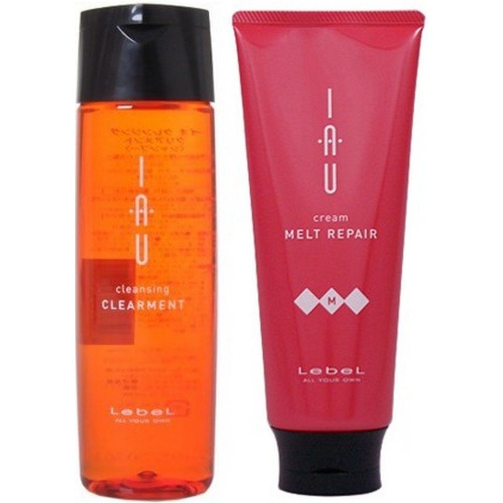 Rebel IAU Io Cleansing Clearment (Shampoo) 200ml & Io Cream Melt Repair Treatment 200ml