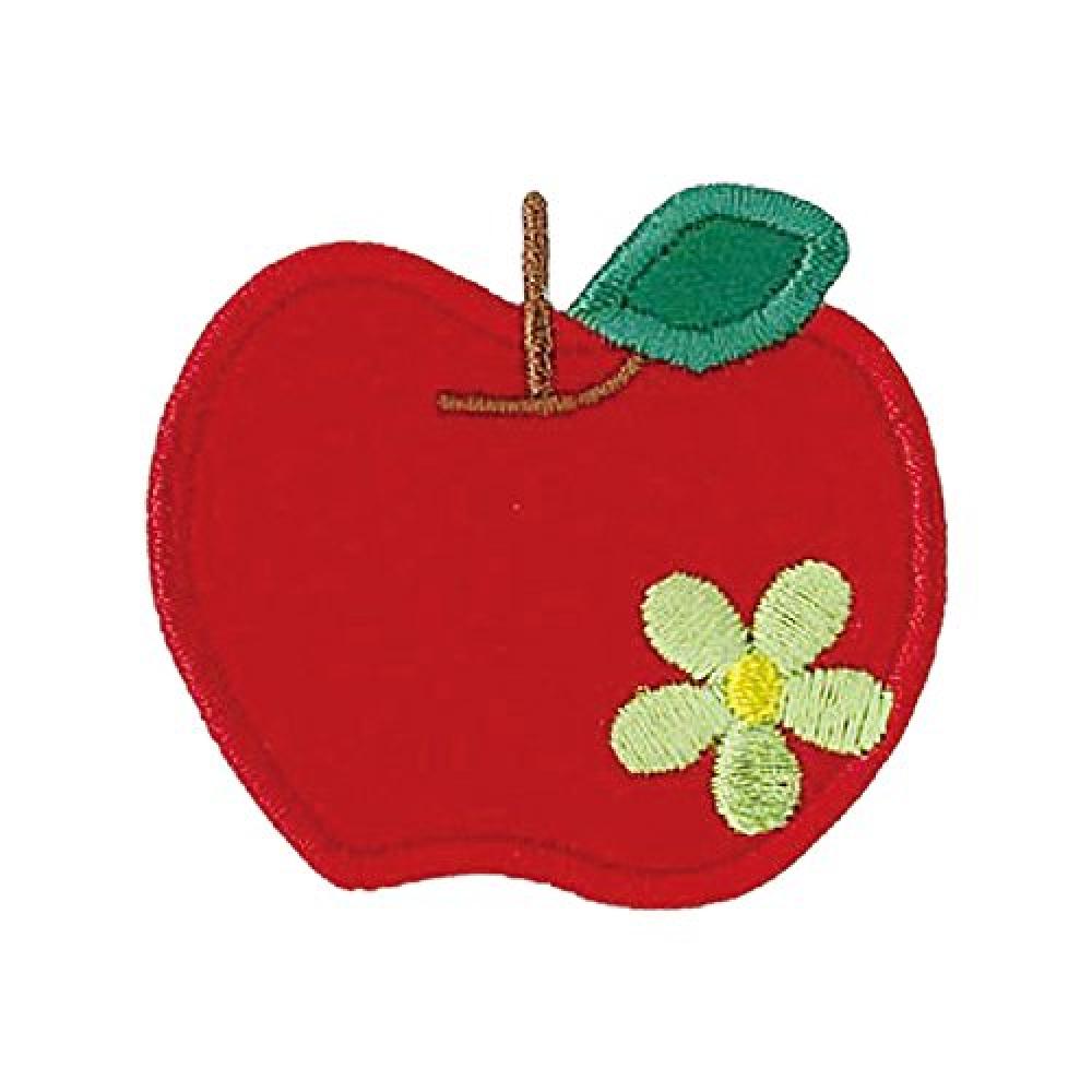 KIYOHARA favorite emblem Apple width of about 5.1cm × 4.6cm 1 vertical pieces MOW313