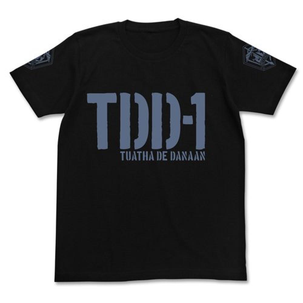 Full Metal Panic Invisible Victory TDD-1 Military T-shirt Black M size