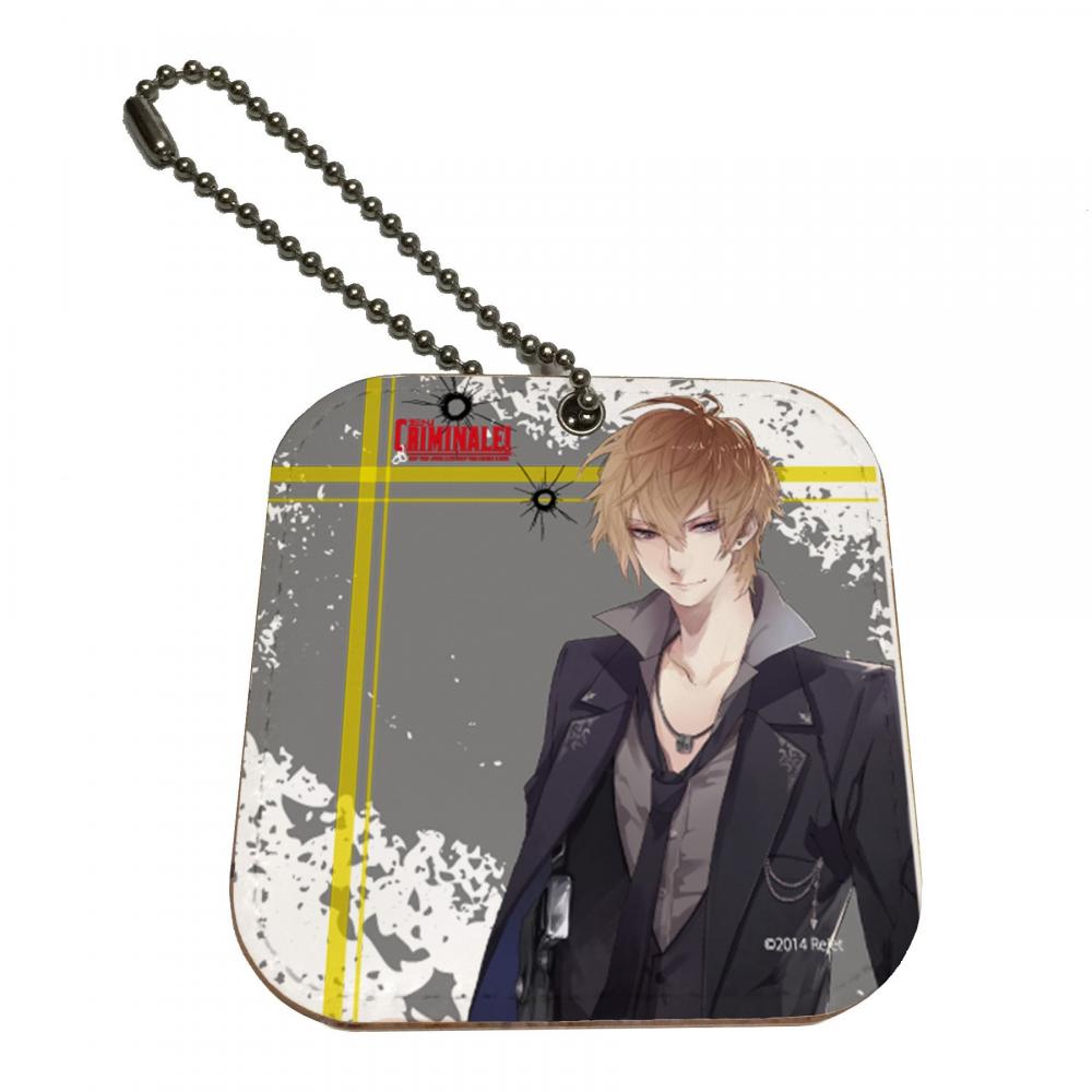 Leather mirror charm Kuriminare! 01 Gerald