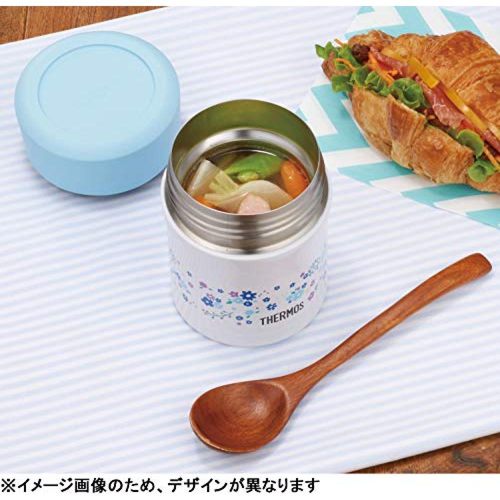 THERMOS Thermos vacuum insulation soup jar 300 ml pearl black JBJ303