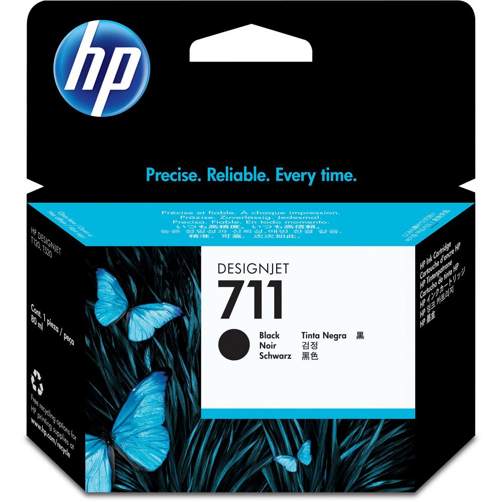 HP HP711 Ink Cartridge Black 80ml CZ133A