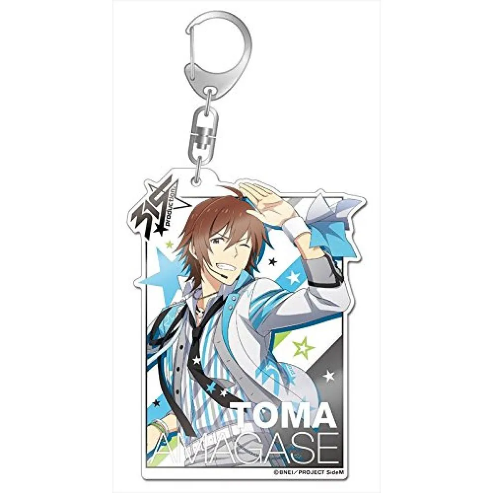Gift Idol Master Sidem Origin L Pieces Amagase Touma Deca Acrylic Key Chain Want Jp