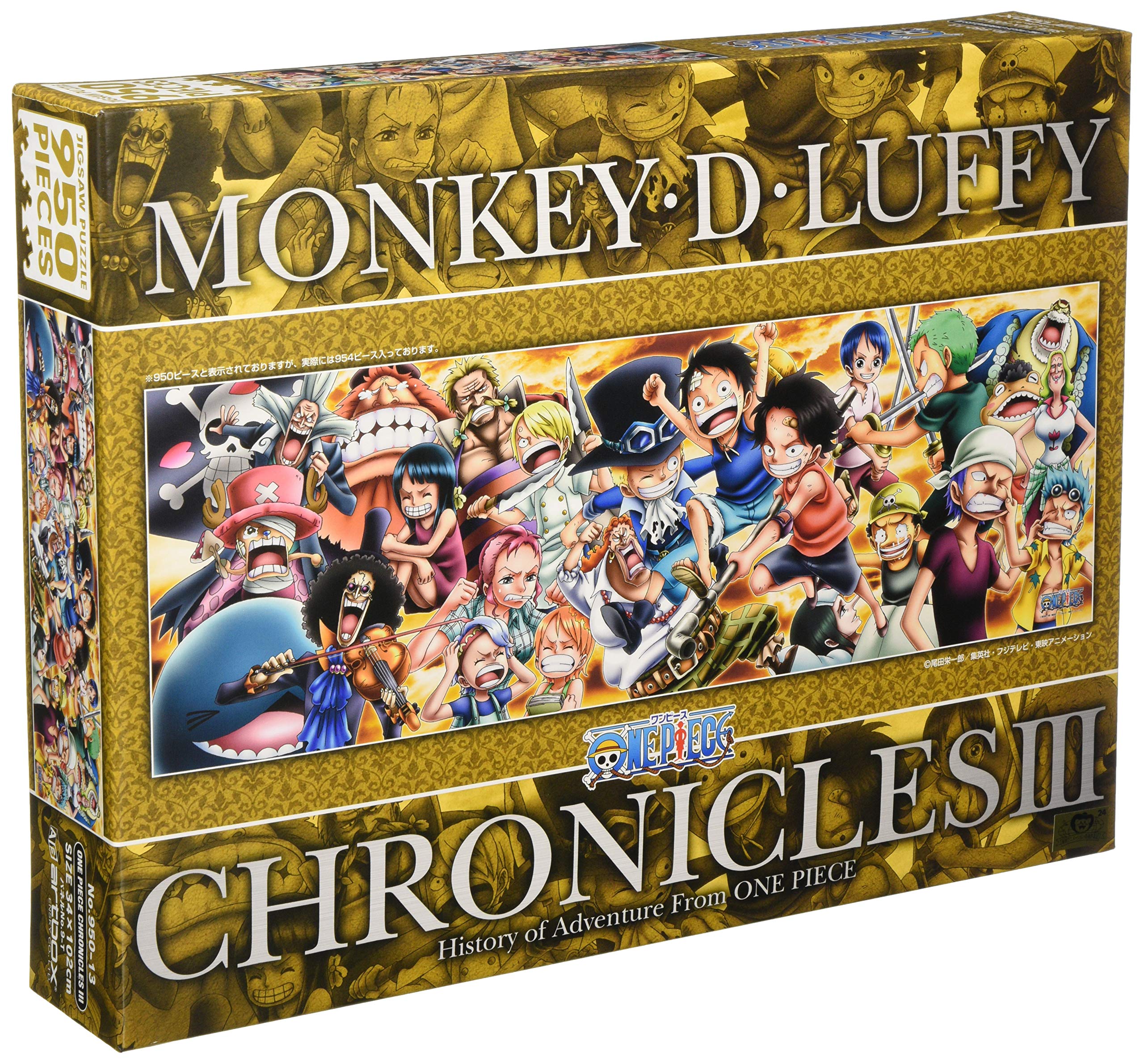 Ensky 950 Piece Jigsaw Puzzle One Piece Chronicles Iii 34x102cm Want Jp Ensky 950 Piece Jigsaw Puzzle One Piece Chronicles Iii 34x102cm Want Jp