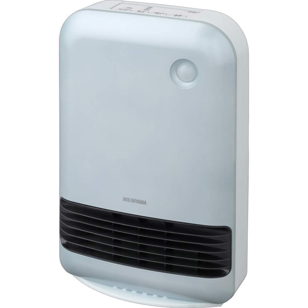 IRIS OHYAMA IRIS OHYAMA Ceramic fan heater 1200W microcomputer type blue  with motion sensor JCH-12TD3-A - want.jp