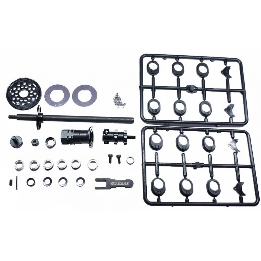 Inch def conversion set (Tamiya TRF101,102, for F103) SDD-117