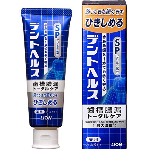Lion Dent Health For Prevention Of Pyorrhea Medicated Toothpaste Sp 90g Want Jp