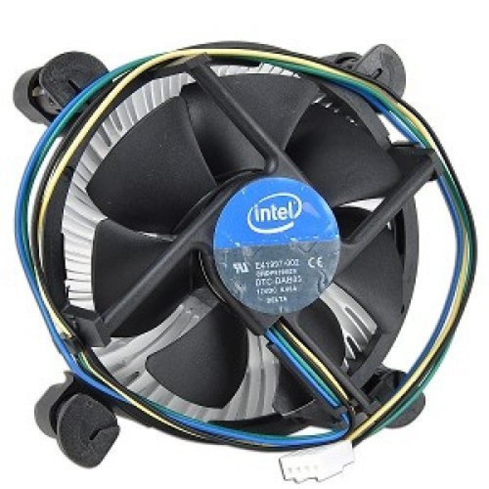 Intel E41997-002 Socket 1156 Aluminum Heat Sink & 3.5" Fan w/4-Pin Connector for Core i7, i5 & i3