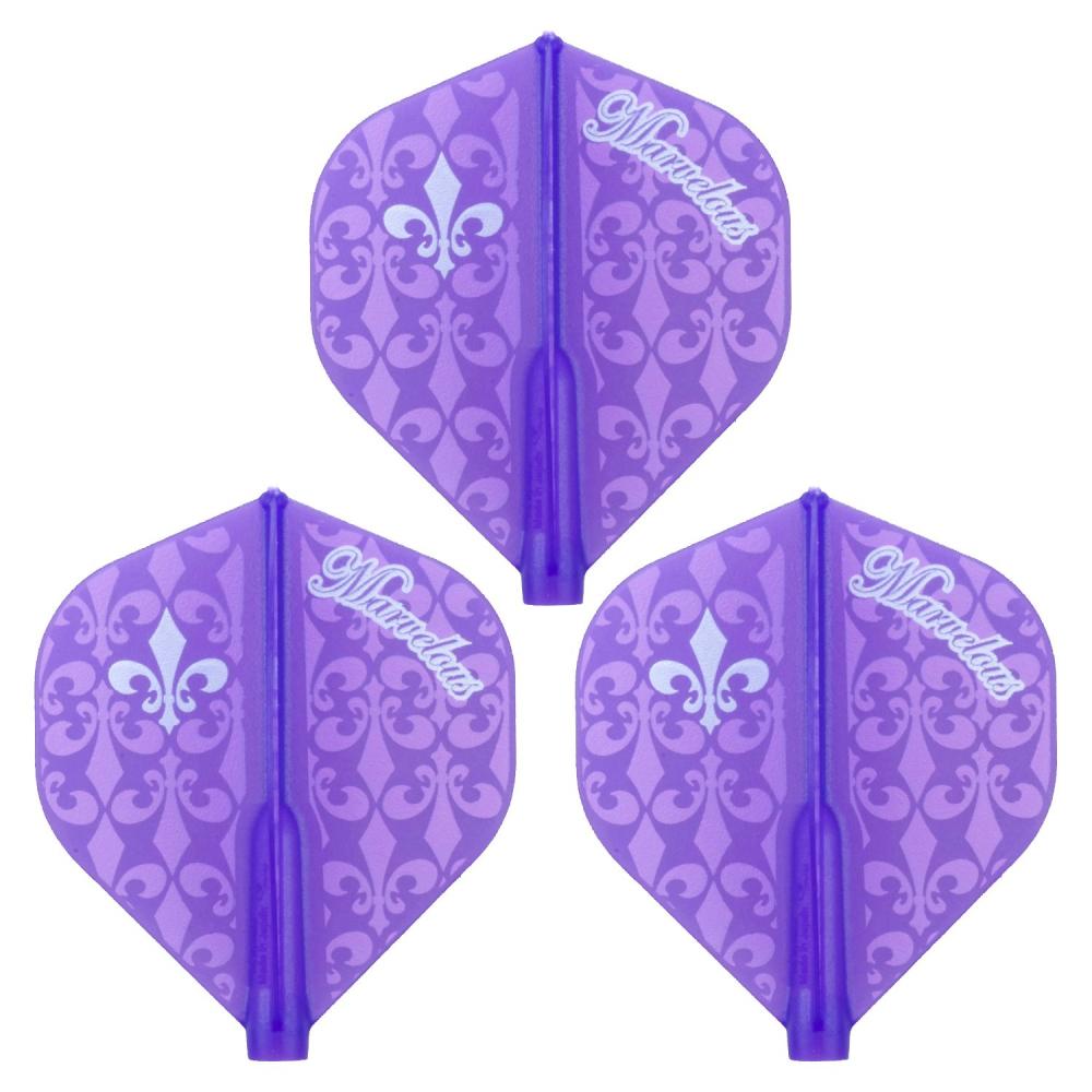 Cosmo Darts fit flight × Yuji Eguchi ver, 3 flight Standard Purple