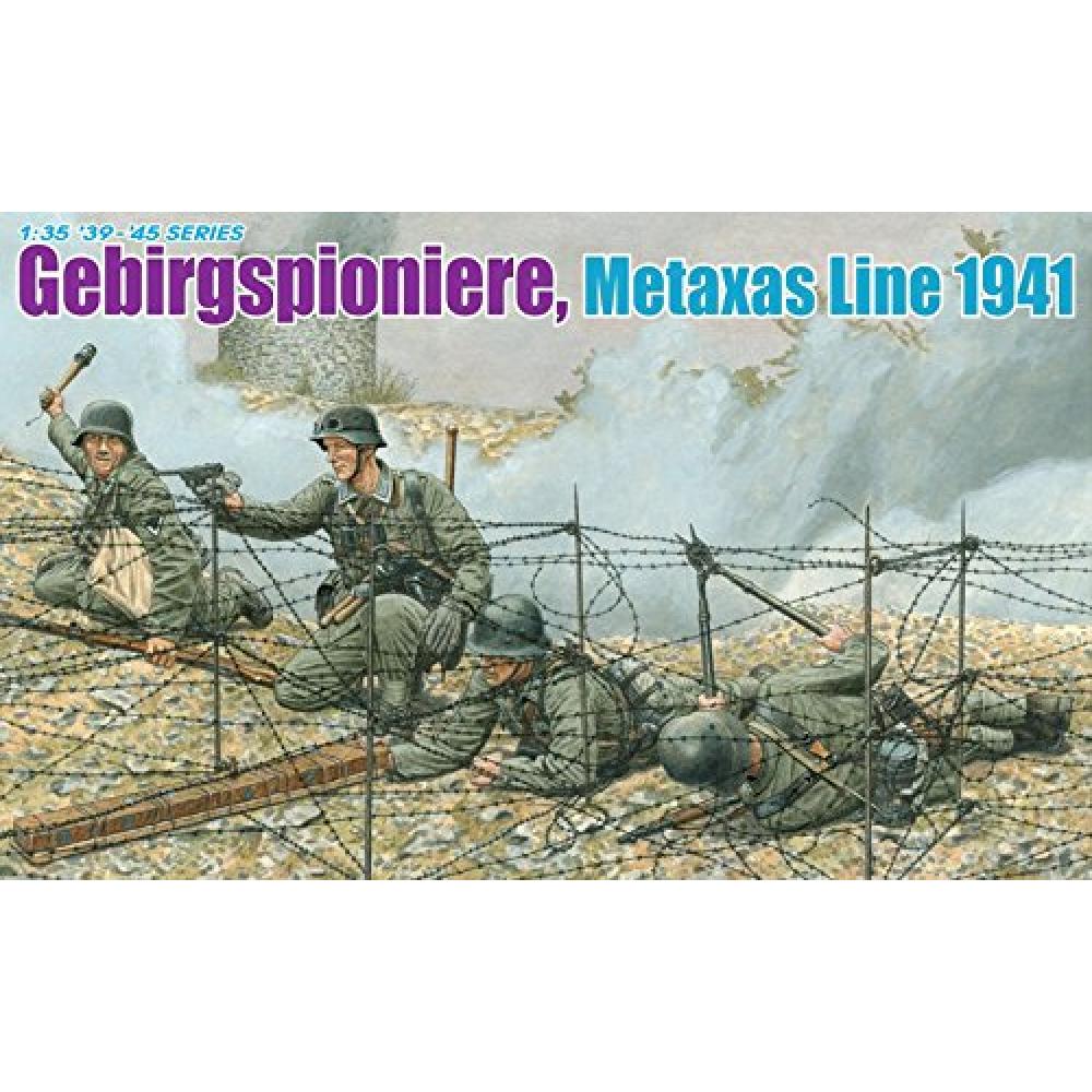 Platts 1/35 World War II German Army mountain combat engineer Greece Front 1941 Plastic DR6538