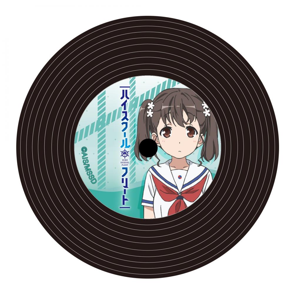 Chara record coaster High School Fleet 06 Shiretokosuzu