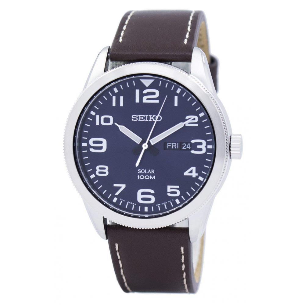SEIKO Watch Overseas Model SNE475P1 Solar Quartz Men's