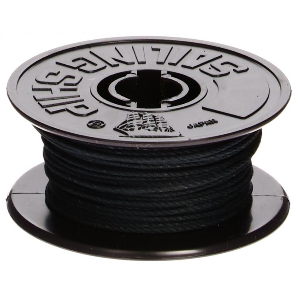 Woody Joe sailing ship parts 05 cotton rope black 5