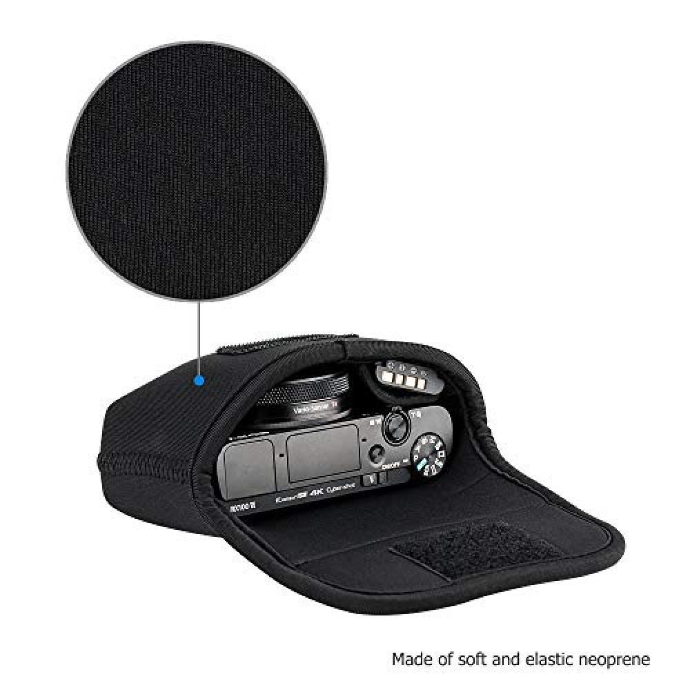 JJC JJC Neoprene Compact Digital Camera Case Travel Pouch for Sony ZV1