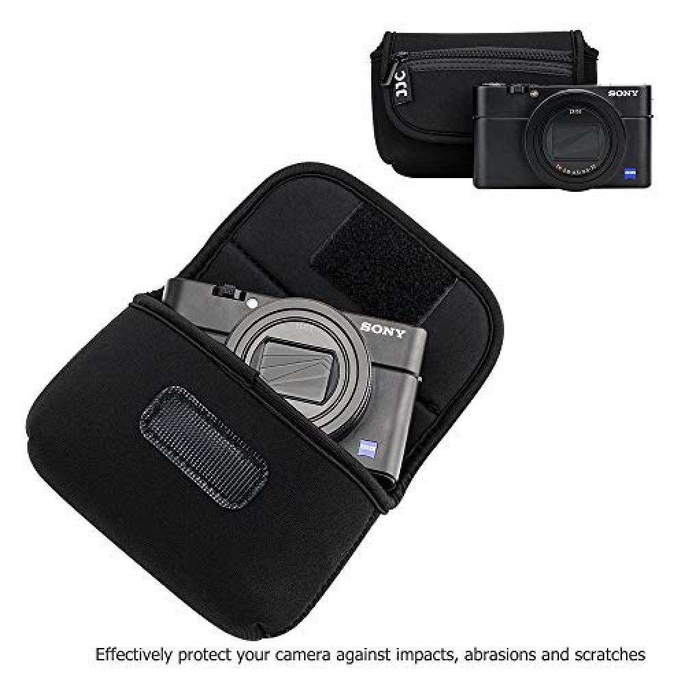 JJC JJC Neoprene Compact Digital Camera Case Travel Pouch for Sony ZV1