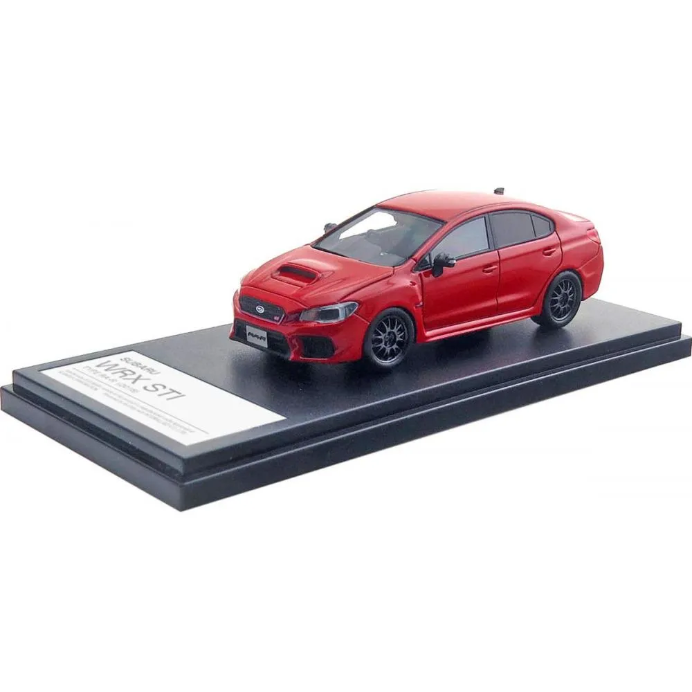Interallied Hi Story 1 43 Subaru Wrx Sti Type Ra R 18 Pure Red Finished Product Want Jp